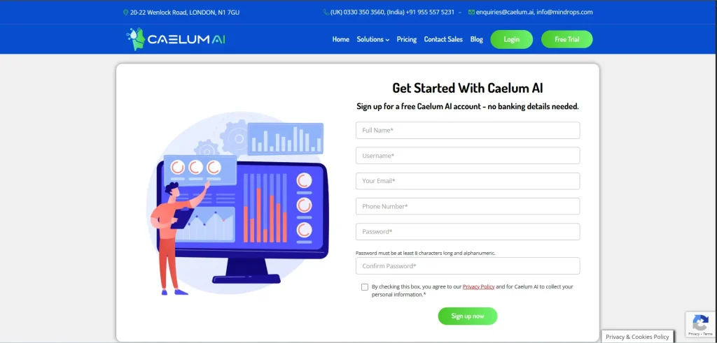 Sign Up In Caelum